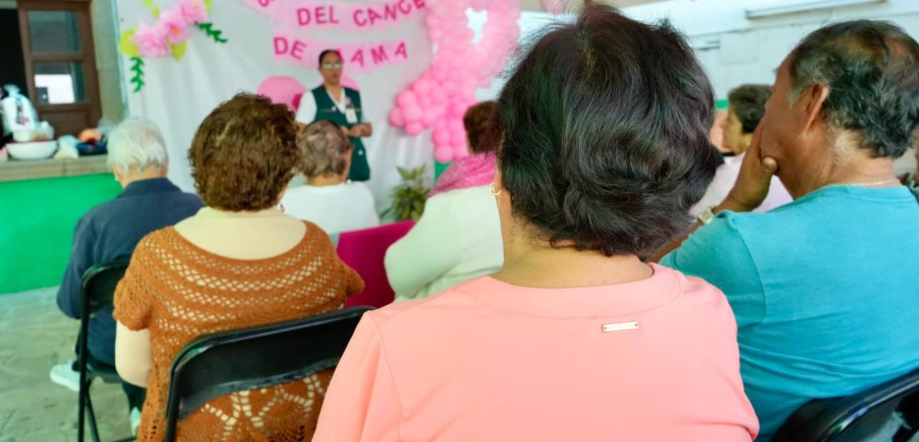 VILLA DE POZOS INVITA A PLÁTICA SOBRE LOS FACTORES DE RIESGO DEL CÁNCER DE MAMA