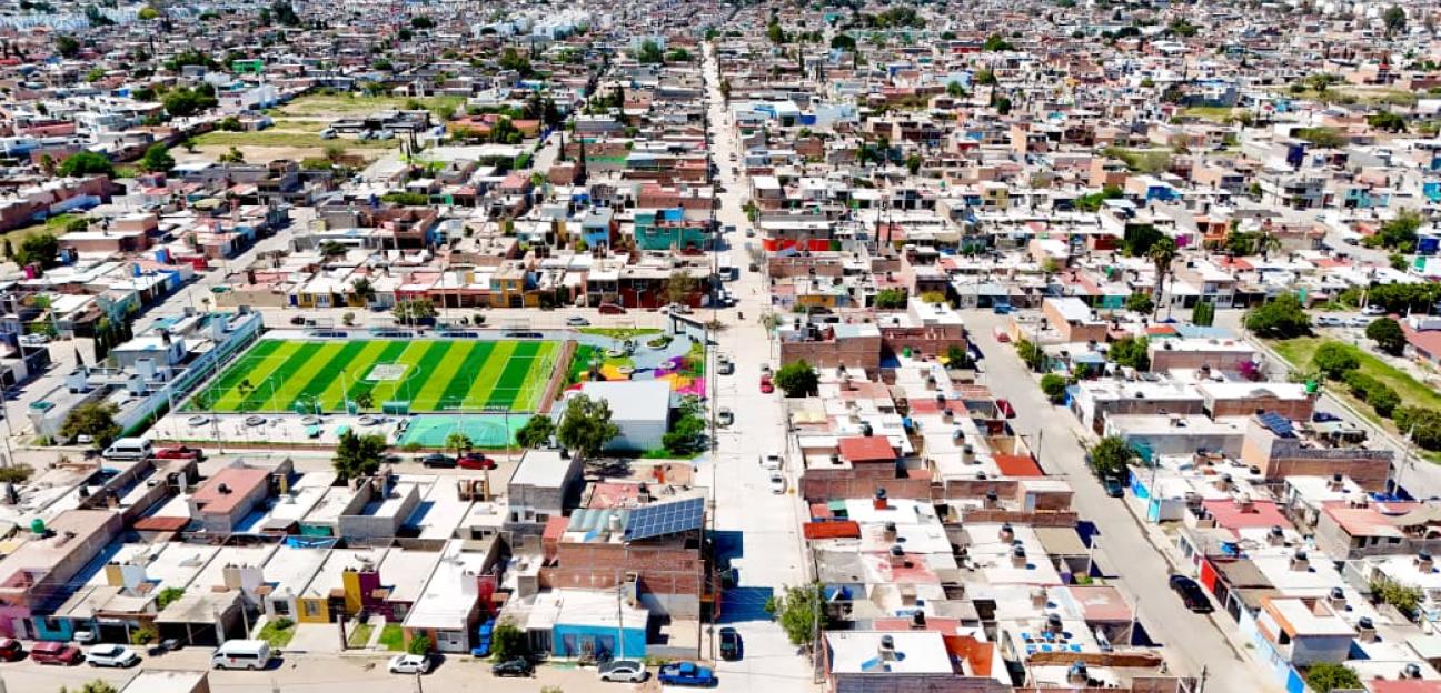 VILLA DE POZOS AVANZA EN LA MODERNIZACIÓN DE SU INFRAESTRUCTURA URBANA