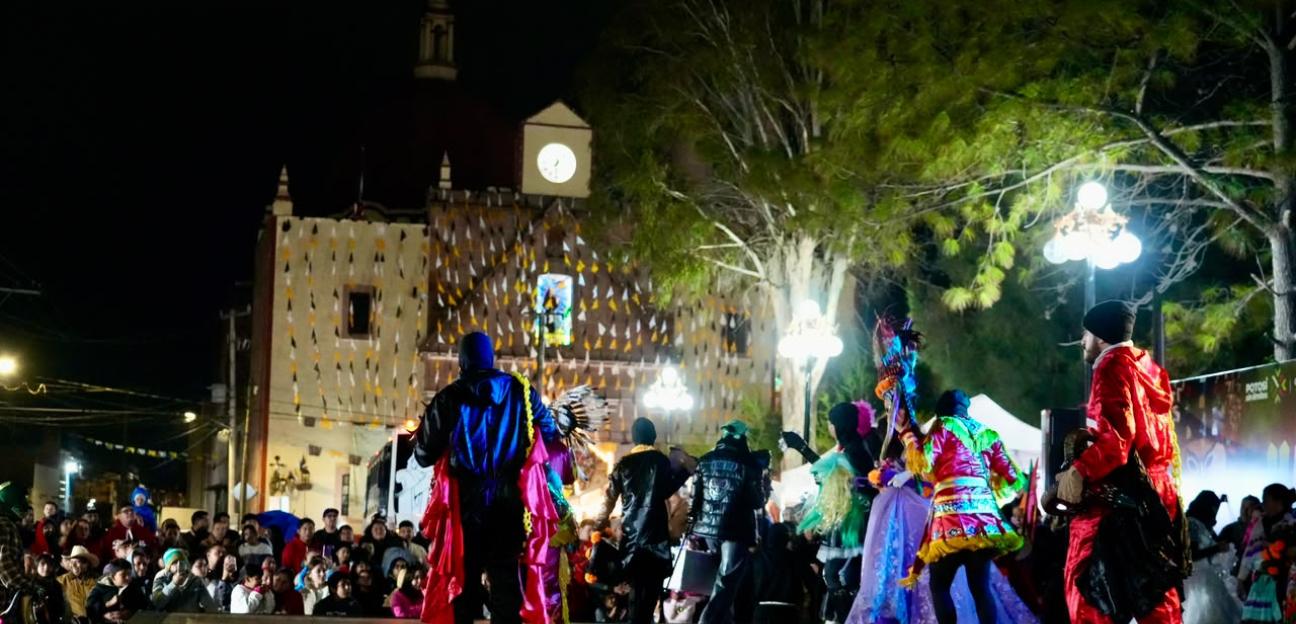 VILLA DE POZOS VIBRÓ AL RITMO DEL XANTOLO CON UNA GRAN FIESTA DE TRADICIÓN Y CULTURA