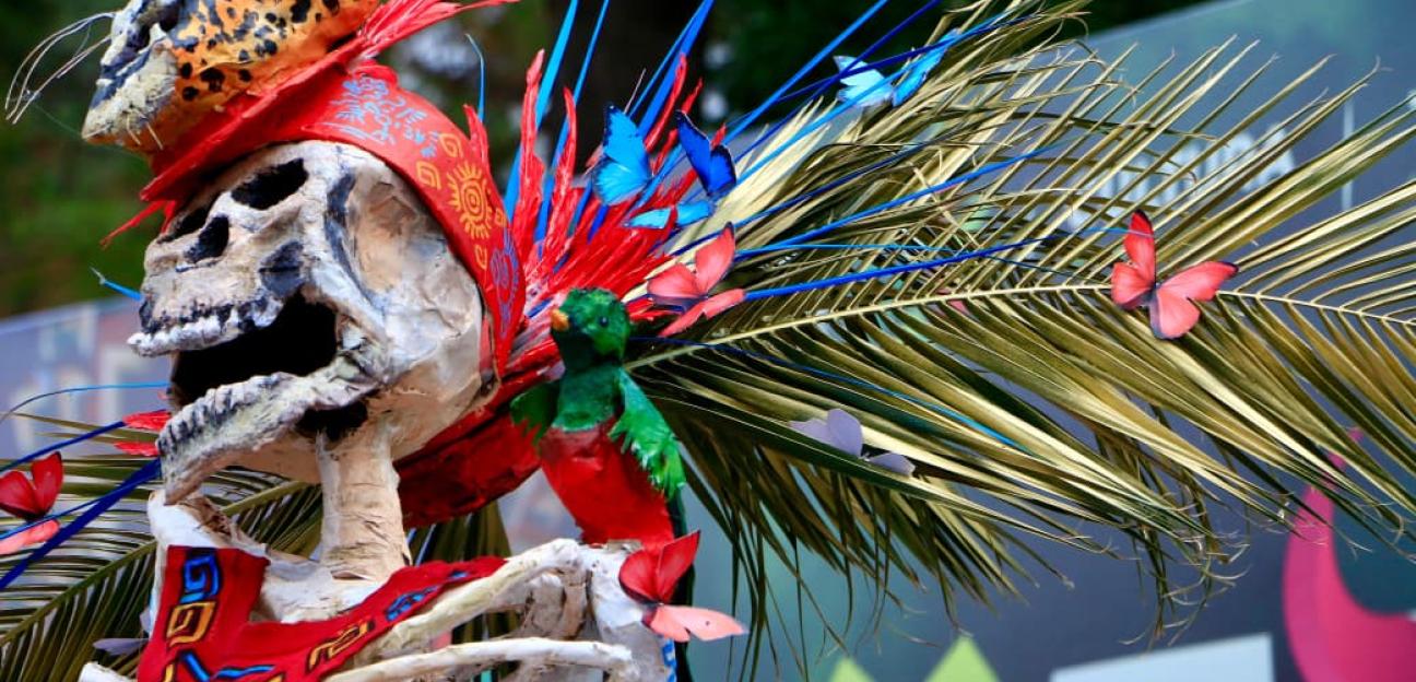 VILLA DE POZOS CELEBRA EL TALENTO Y LA TRADICIÓN CON CONCURSO DE CATRINAS GIGANTES