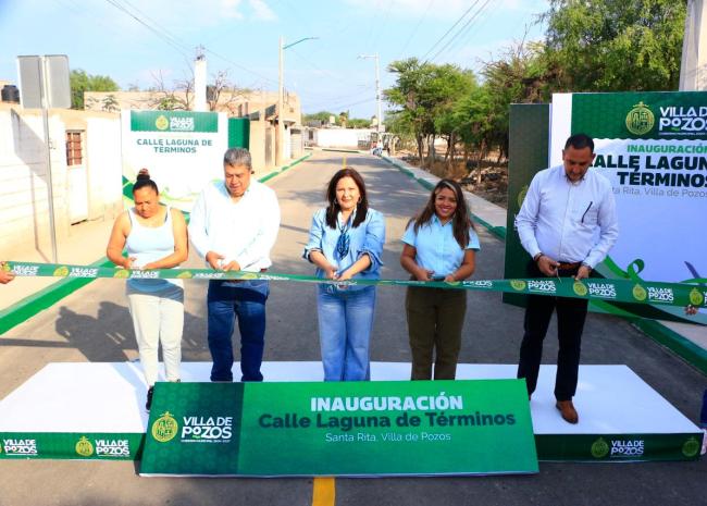 VILLA DE POZOS RENUEVAN INFRAESTRUCTURA VIAL EN SANTA RITA