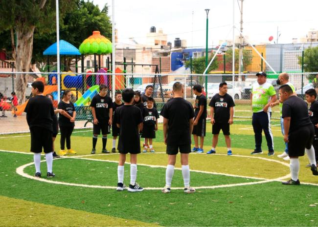 VILLA DE POZOS PROMUEVE EL DEPORTE INCLUYENTE